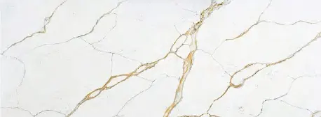 Eezi Quartz Calacatta Gold surface sample