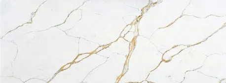 Eezi Quartz Calacatta Gold brochure swatch