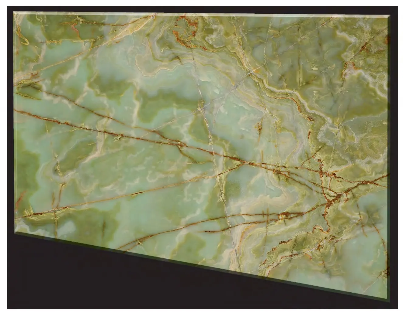 Rudi’s Choice Onice Verde surface sample