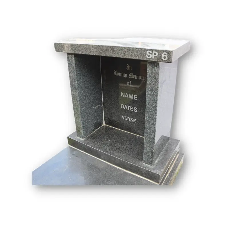 SP6 Headstone memorial design